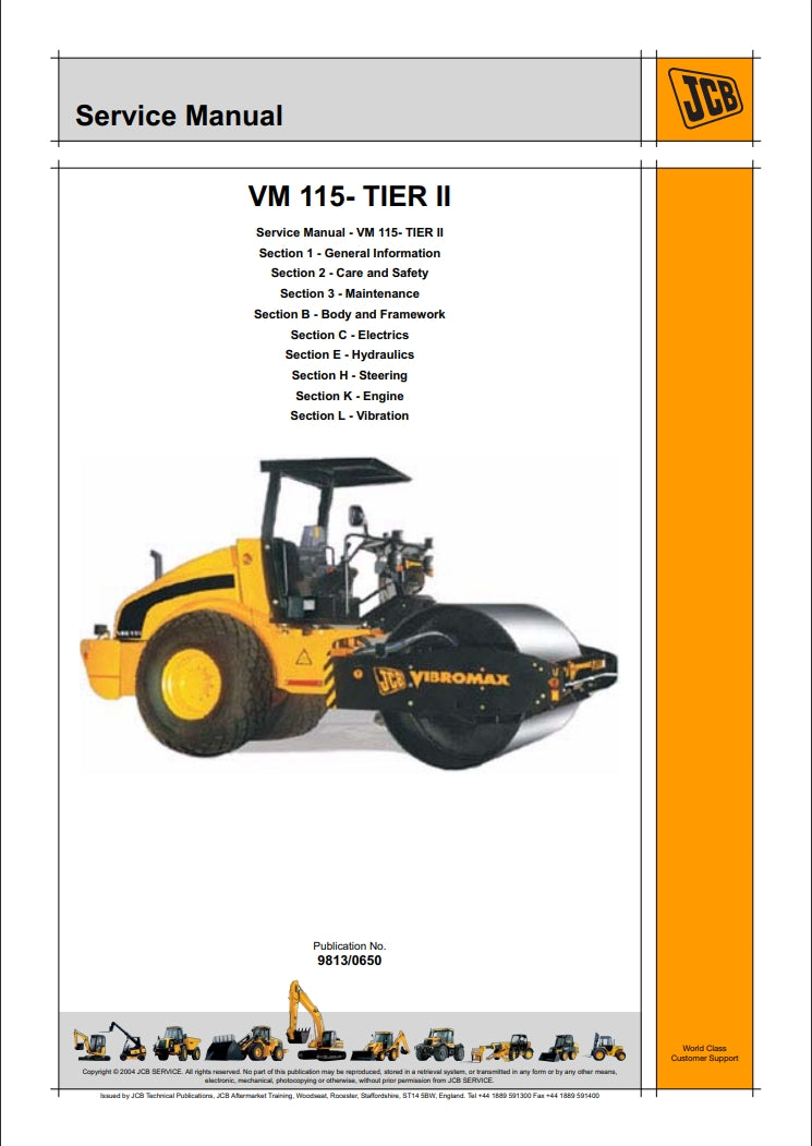 Service Manual VM 115- TIER II