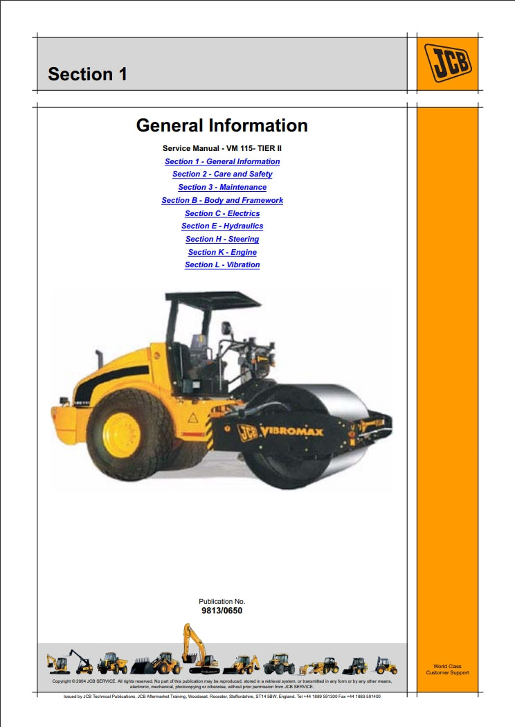 Service Manual VM 115- TIER II
