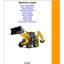 Service Manual Backhoe Loader