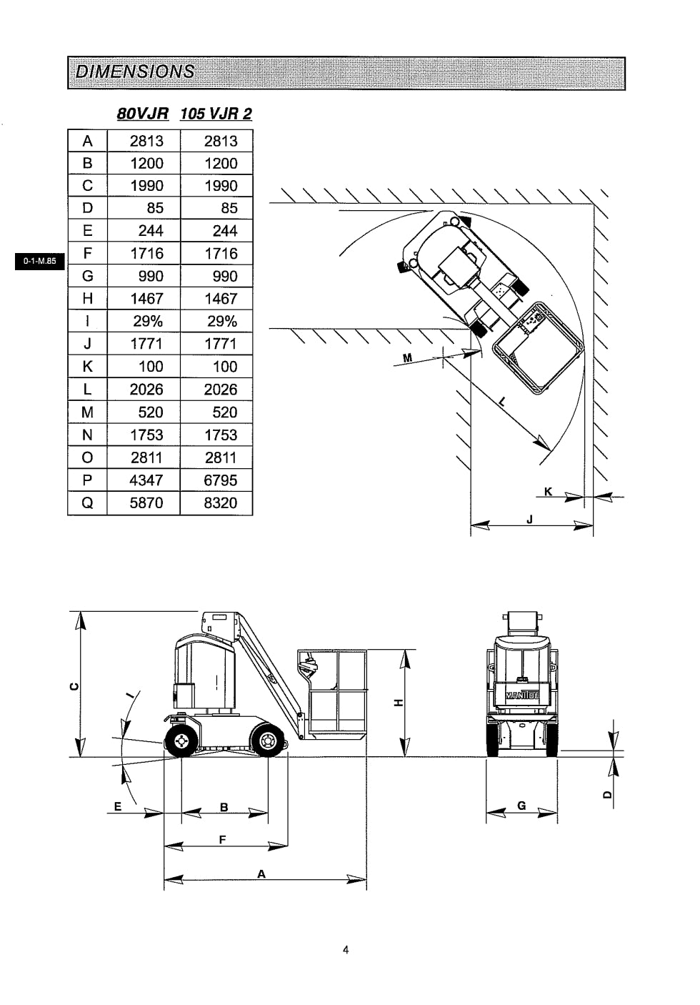Manitou  80 105vjr 2