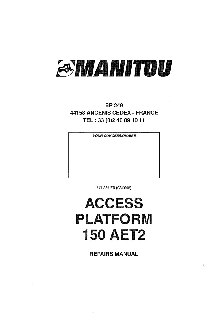 Manitou 150 Aet2