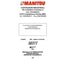 Manitou MRT 1432