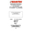 Manitou MRT 1432