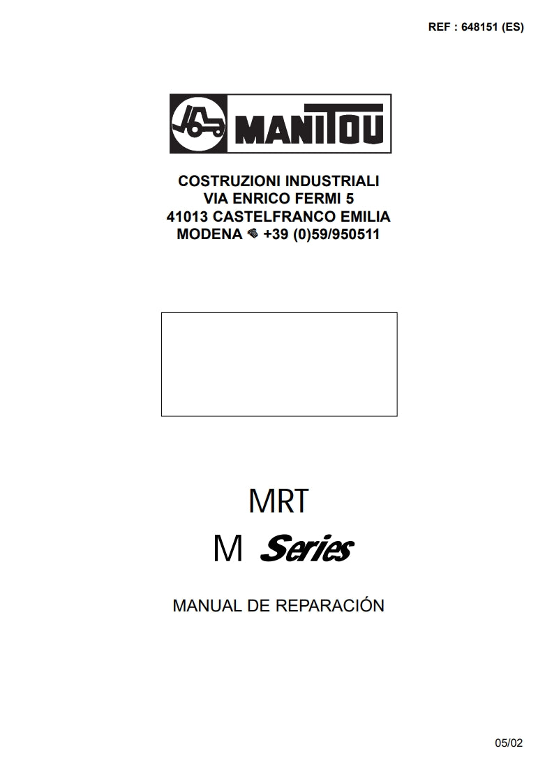 MRT 2150 Service Manual