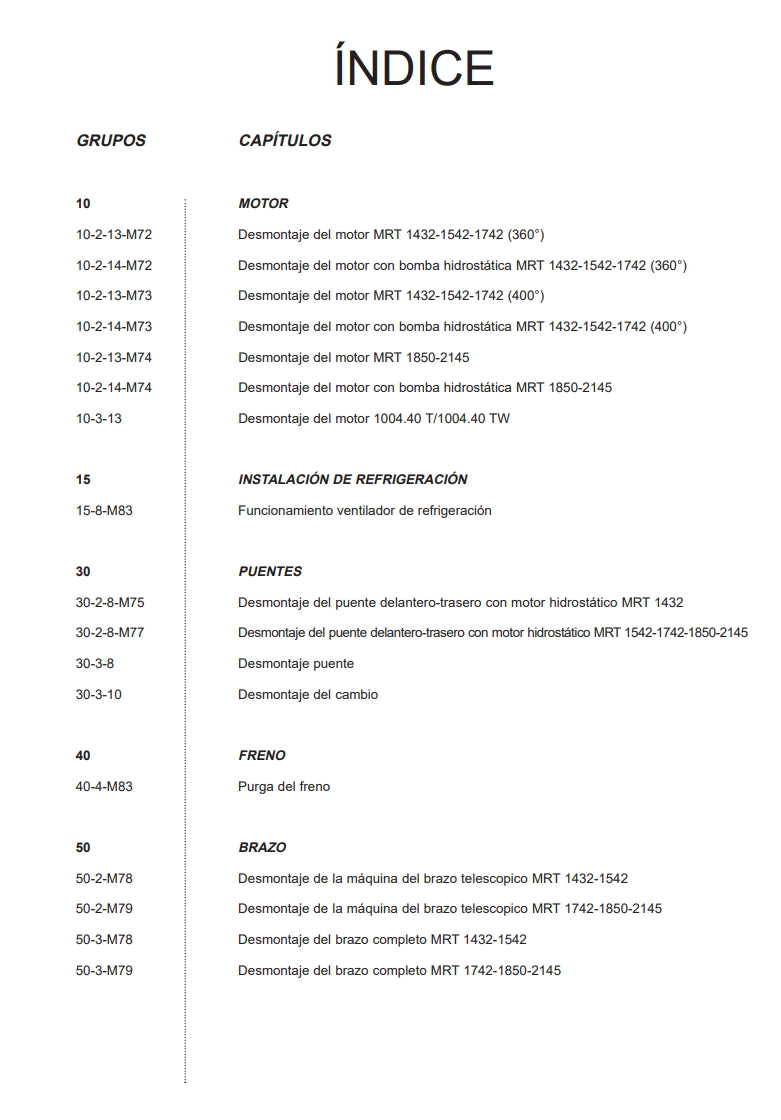 MRT 2150 Service Manual