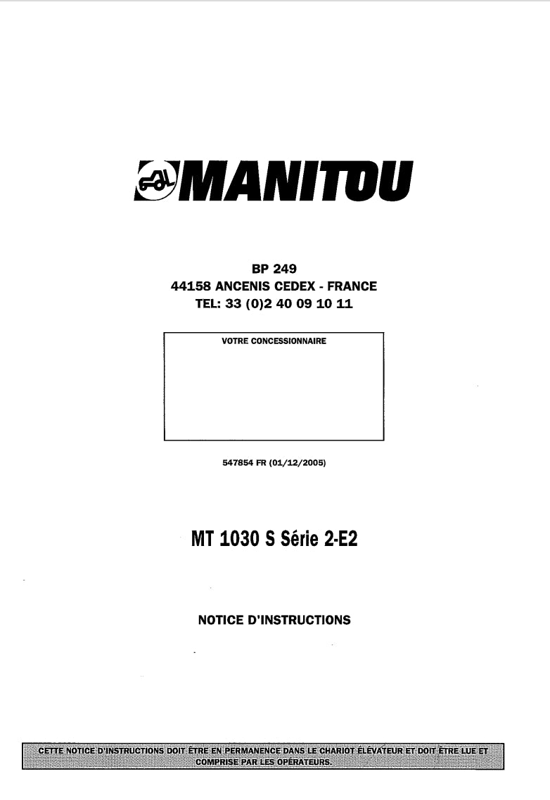 Manitou Mt1030