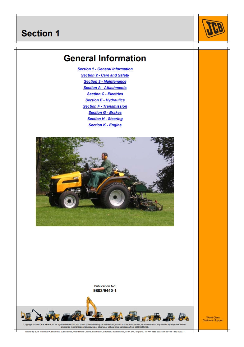 Service Manual 331HST and 335 HST
