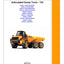Service Manual Articulated Dump Truck - 722