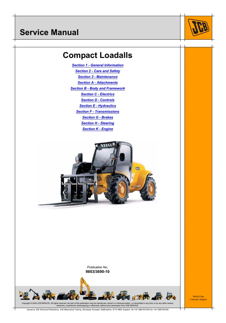 SERVICE MANUAL 506-36, 507-42, 509-42, 510-56, 512-56