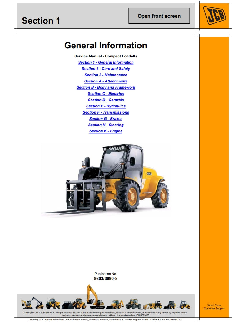 SERVICE MANUAL 506-36, 507-42, 509-42, 510-56, 512-56