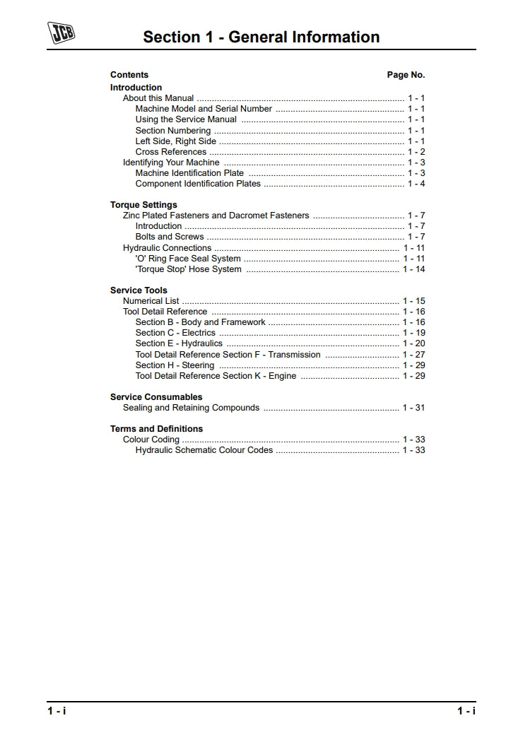 Service Manual Wheeled Loading Shovel - 411, 416