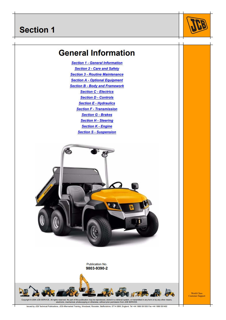 Service Manual Groundhog 6x4