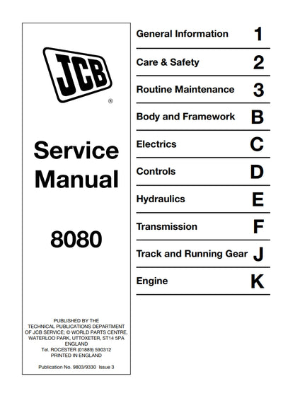 Service Manual 8080