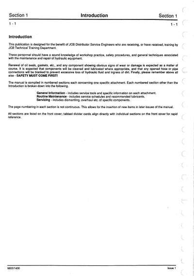 Service Manual Attachments
