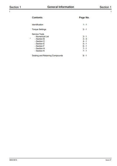 Service Manual LOADALL