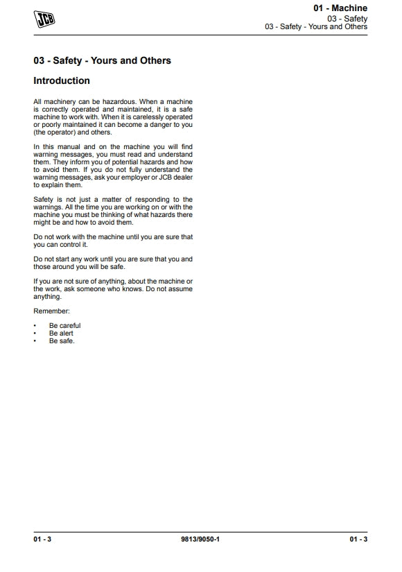 SERVICE MANUAL LOADALL (ROUGH TERRAIN VARIABLE REACH TRUCK) 531-70, 535-95, 541-70