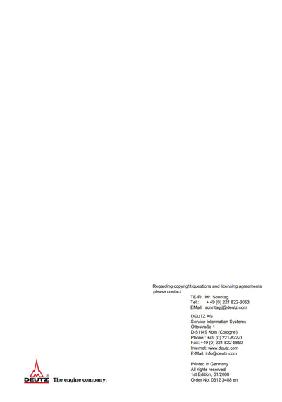 Workshop Manual competence level 3 D 2009 TD 2009