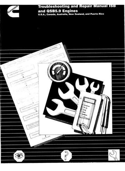 troubleshooting and repair Manual I,QSB5.9,ISL Engines