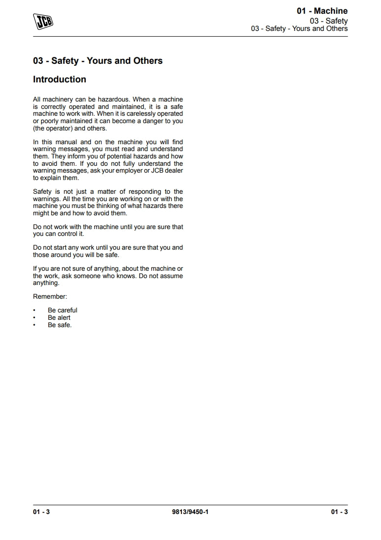 SERVICE MANUAL LOADALL (ROUGH TERRAIN VARIABLE REACH TRUCK) 508-66, 509-45, 510-44, 510-55