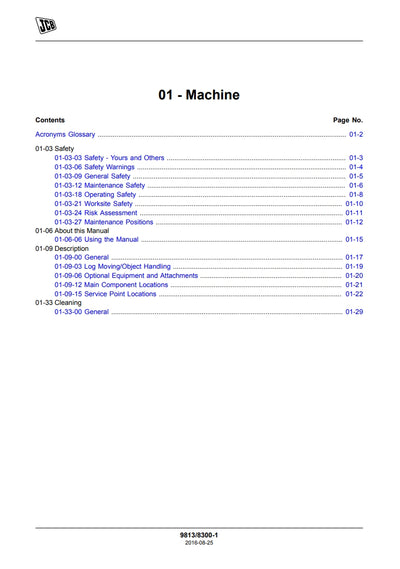 SERVICE MANUAL LOADALL (ROUGH TERRAIN VARIABLE REACH TRUCK) 530-110, 530-70