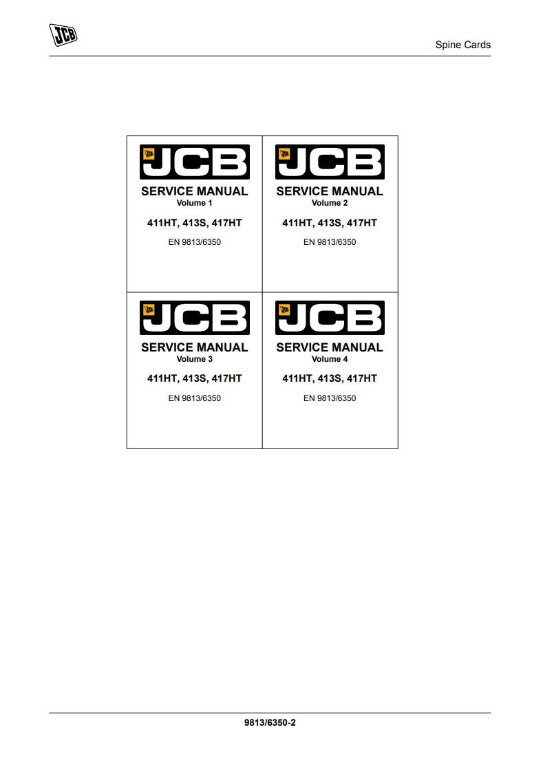 SERVICE MANUAL 411HT, 413S, 417HT