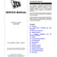 SERVICE MANUAL BACKHOE LOADER 1CX, 1CXT