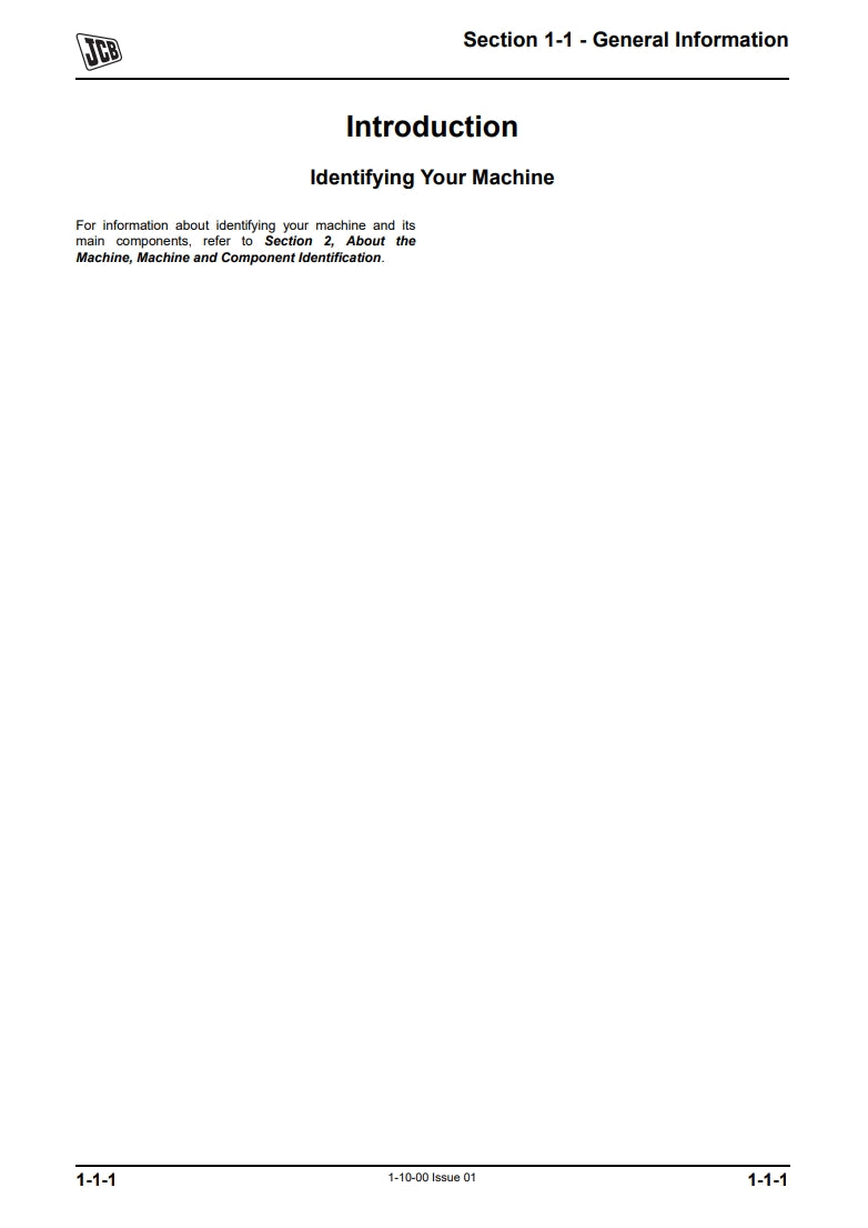 Service Manual - Side Engine Loadalls - SH,SL Engines