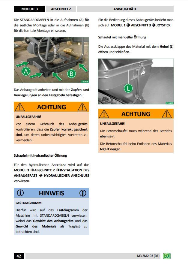 Merlo Turbofarmer Modular (TF30.9-33.7-33.9-35.7-38.7-38.10-42.7-45.11-50.8-65.9) Service Manual, Mechanic Manual, Hydraulic & Electrical Diagram German version DE [PDF]