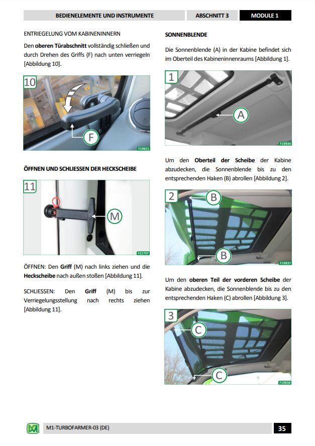 Merlo Turbofarmer Modular (TF30.9-33.7-33.9-35.7-38.7-38.10-42.7-45.11-50.8-65.9) Service Manual, Mechanic Manual, Hydraulic & Electrical Diagram German version DE [PDF]