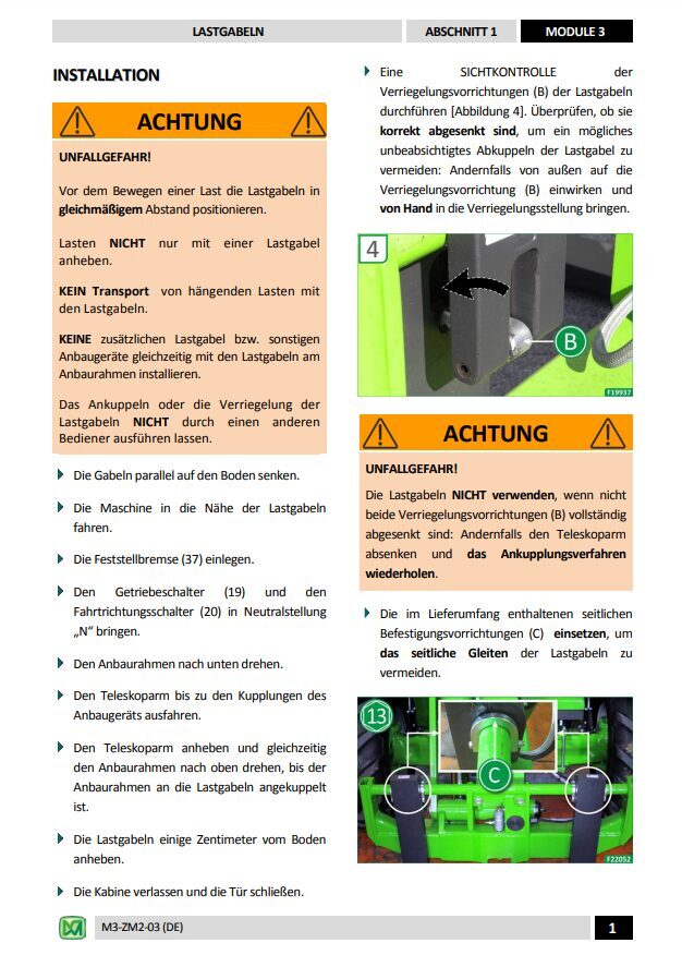 Merlo Turbofarmer Modular (TF30.9-33.7-33.9-35.7-38.7-38.10-42.7-45.11-50.8-65.9) Service Manual, Mechanic Manual, Hydraulic & Electrical Diagram German version DE [PDF]