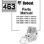 Bobcat 463 Skid-Steer Loader Parts Manual (P/N 6902178) – cover
