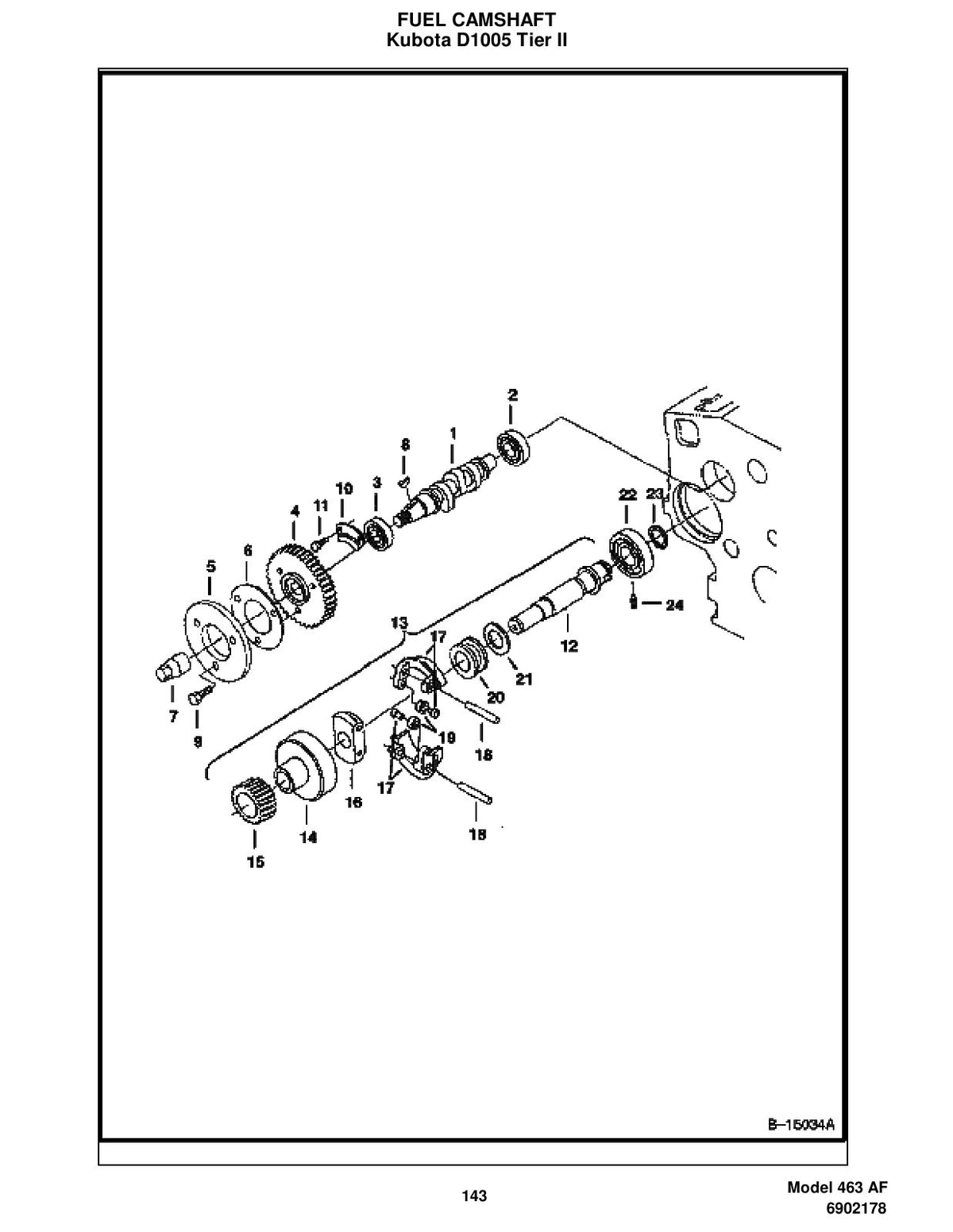 Bobcat 463 Skid-Steer Loader Parts Manual (P/N 6902178) – sample page 3