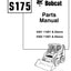 Bobcat S175 Skid-Steer Loader Parts Manual (P/N 6904271) – cover