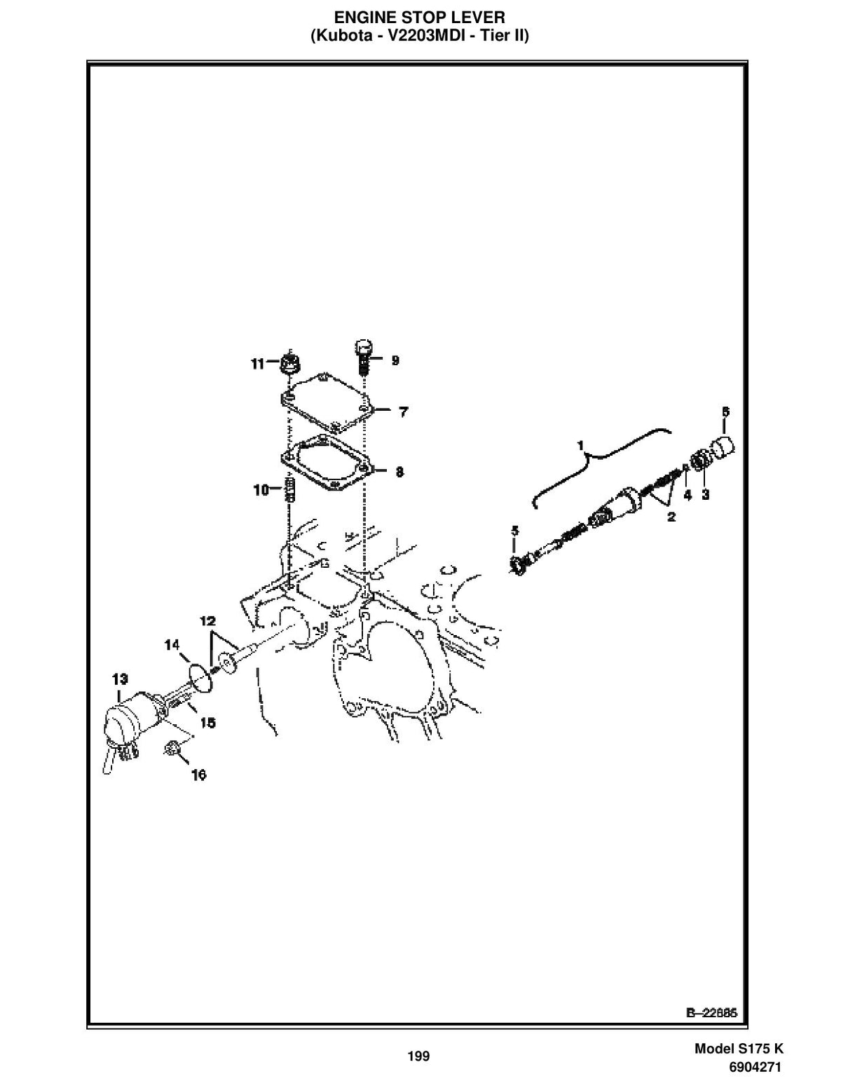 Bobcat S175 Skid-Steer Loader Parts Manual (P/N 6904271) – sample page 2
