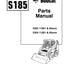 Bobcat S185 Skid-Steer Loader Parts Manual (P/N 6904272) – cover