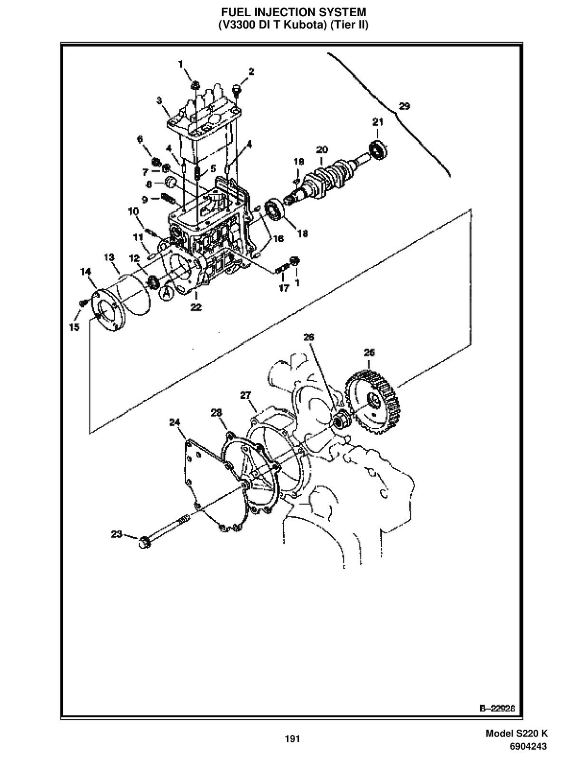 Bobcat S220 Skid-Steer Loader Parts Manual (P/N 6904243) – sample page 3