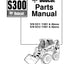Bobcat S300 Skid-Steer Loader Parts Manual (P/N 6904717) – cover
