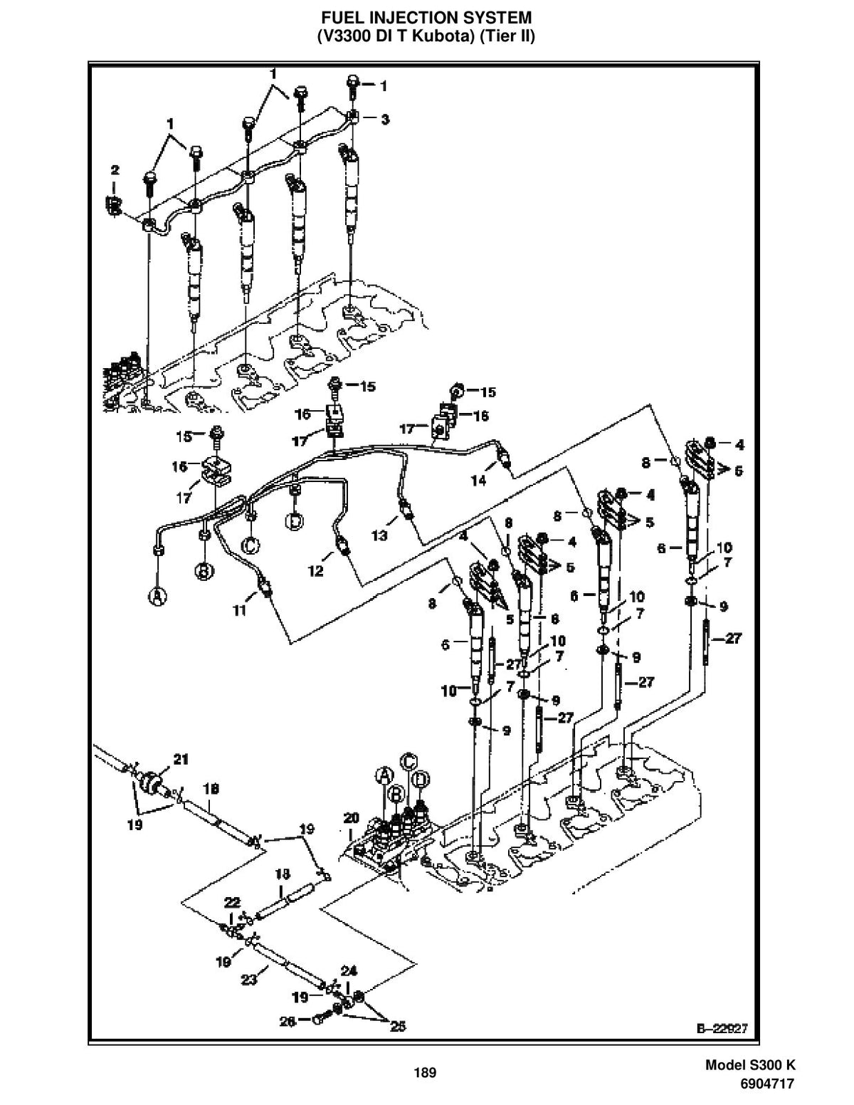 Bobcat S300 Skid-Steer Loader Parts Manual (P/N 6904717) – sample page 2