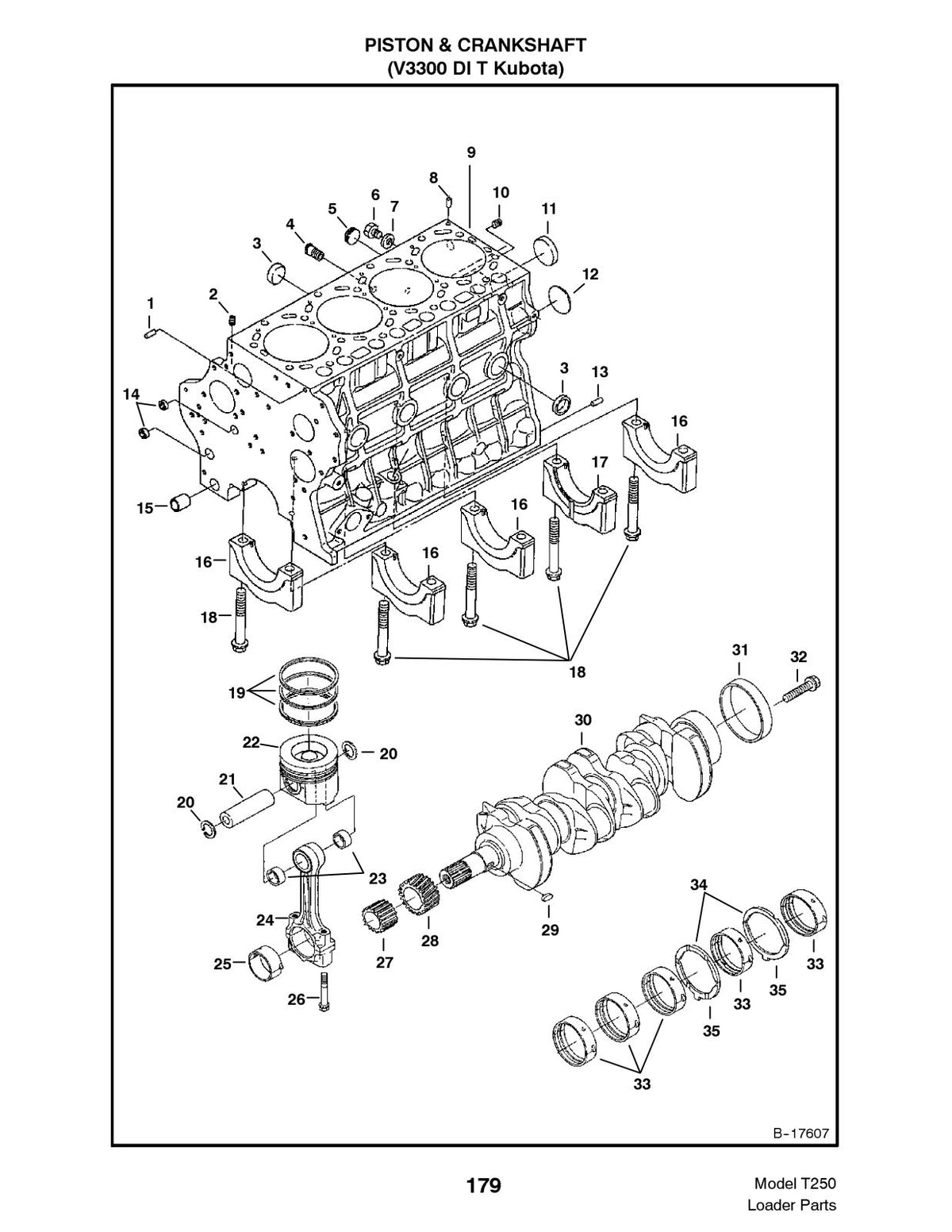 Bobcat T250 Compact Track Loader Parts Manual (P/N 6902636) – sample page 2
