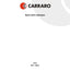 Carraro Axle Parts Catalog (Ref. 139055) – cover