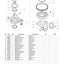 Carraro MDU150 (18/1) Reduction Unit Parts Catalog (Ref. 143329) – sample page 1