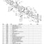 Carraro 26.25M-FR Axle Parts Catalog (Ref. 149663) – sample page 1