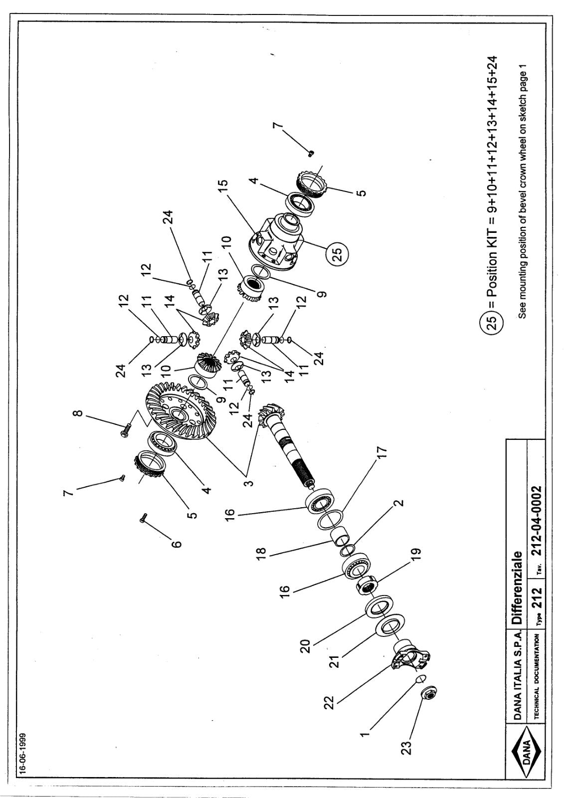 Dana Spicer 212/181 Steering Axle Parts Catalog for Manitou MRT14.32 & SERIE MVT Telehandler – sample page 2