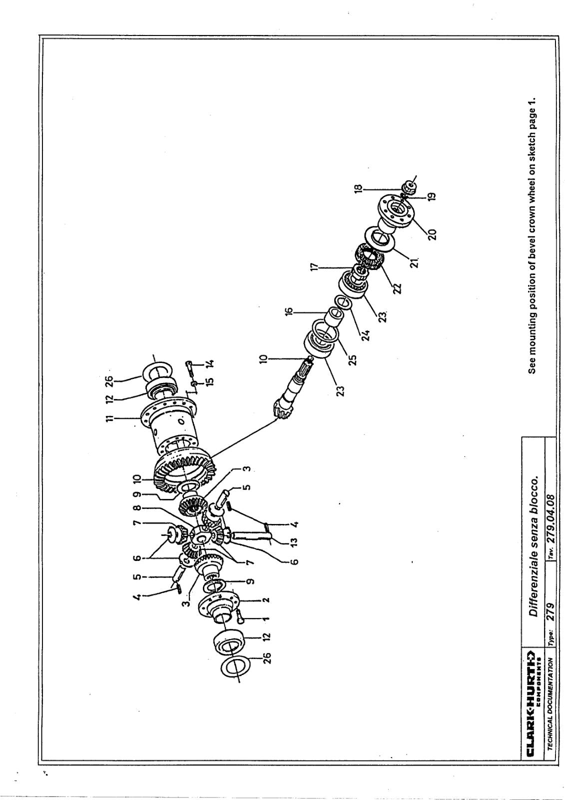 Dana Spicer 279/145 Steering Axle Parts Catalog for Manitou – sample page 2