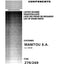 Dana Spicer 279/249 Steering Axle Parts Catalog for Manitou MT 728-2 Telehandler (Manitou 217712) – cover
