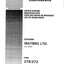 Dana Spicer 279/272 Steering Axle Parts Catalog for Matbro TS 270 Telehandler – cover