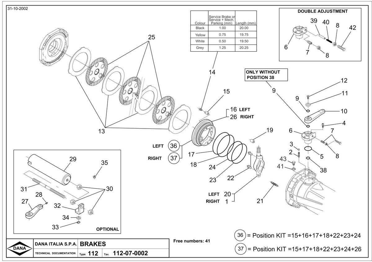 Dana Spicer 357/112/502 Rigid Axle with Drop Box Parts Catalog for Manitou – sample page 2