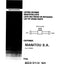 Dana Spicer 602/212/050 Steering Axle with Drop Box Parts Catalog for Manitou – cover