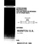 Dana Spicer 602/212/059 Steering Axle with Drop Box Parts Catalog for Manitou – cover