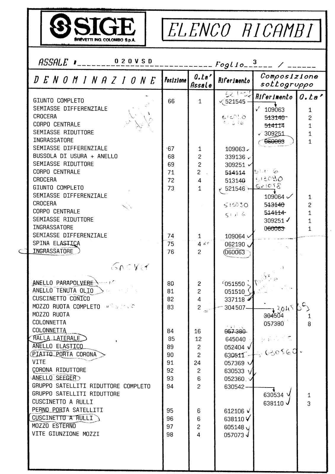 Dana Spicer 720/100 Front Axle Parts Catalog for Valtra Tractor – sample page 3